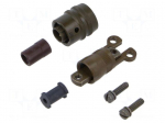 Connector: military | plug | male | PT/451 | 7.5A | 600V | PIN: 4 | straight