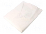 Coat | ESD | M (unisex) | 1pcs | Features: disposable | white