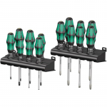 WERA screwdriver set 14pcs. + 2 hangers