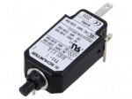 Circuit breaker | Urated: 240VAC | 48VDC | 0.3A | SPST | Poles: 1 | &Oslash;9.6mm