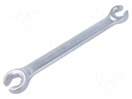 Wrench: ring half-open | for brake lines,double-sided | 11mm,13mm