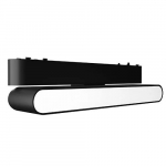 SLIM Magnetic rail light 3000K, 12W, FOLDABLE FLOOD LIGHT 48V