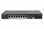 Consumer electronics Ruijie  Komutators RG-ES210GS-P 10-Port Gigabit PoE+ 120W  Smart Cloud Managed