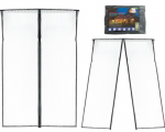 RoGer Mosquito net Magnetic door net 85x210cm