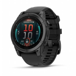 Garmin Fenix E 3.3 cm (1.3") AMOLED 47 mm Digital 416 x 416 pixels Touchscreen Black Wi-Fi GPS (satellite)