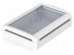 Enclosure: desktop | BoVersa | X: 120mm | Y: 170mm | Z: 52mm | white
