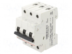 Circuit breaker | 400VAC | Inom: 25A | Poles: 3 | Charact: C | 6kA | IP20