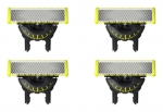 Philips OneBlade 360 QP440/50 Replacement Shaver Blades, Silver/Yellow