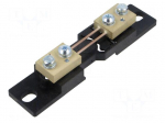 Current shunt | 20A | Class: 0.2 | 50mV | for DIN rail mounting
