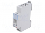 Signaller | 230VAC | IP20 | for DIN rail mounting | Indication: bell