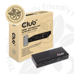 CLUB3D HDMI&trade; 2.0 UHD 4K60Hz SwitchBox 4 ports and included IR Remote control