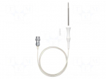 Probe: T-type temperature | -50&divide;300&deg;C | Probe dia: 4mm | Len: 1m | IP67
