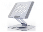 Stand | 10kg | 11&divide;15.6" | silver | aluminium | 237x212x355mm | laptop