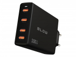 Mobiiltelefonid ja tarvikud // USB seinalaadijad // 76-031# Ładowarka sieciowa gniazdo usb-cx4 pd 100w gan czarna