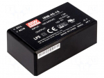 Power supply: switched-mode | modular | 45W | 15VDC | 87x52x29.5mm | 3A