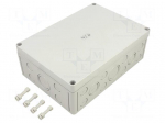 Enclosure: multipurpose | X: 180mm | Y: 254mm | Z: 90mm | TK PC | grey