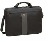 Wenger/SwissGear Legacy 17 notebook case 43.2 cm (17") Briefcase Black, Grey