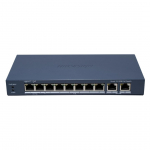 Hikvision DS-3E1310HP-EI(B) network switch Managed Fast Ethernet (10/100) Power over Ethernet (PoE) Grey