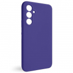 Back panel cover Evelatus Samsung Galaxy A54 Premium Soft Touch Silicone Case Blue Purple