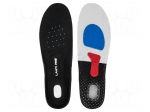 Inserts for shoes | Size: 45 | latex,polyester fabric,TPR | sports