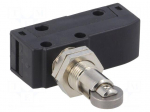 Microswitch SNAP ACTION | with longitudinal roller | SPDT | Pos: 2