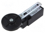 Limit switch | adjustable lever R20 20-9222, rubber roller &Oslash;50