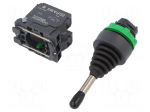 Switch: joystick | Stabl.pos: 2 | NO x2 | 3A/240VAC | 0.55A/125VDC