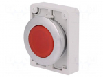 Switch: push-button | Stabl.pos: 1 | 30mm | red | M22-FLED,M22-LED