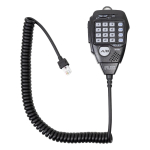 CRT microphone with RJ45 jack for CRT radio station MICRON UV