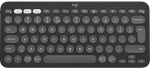 Keyboard Logitech Pebble Keys 2 K380s Tonal Graphite