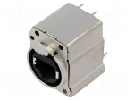 Connector: RJ45 | socket | Cat 5e | EMI | 8p8c | THT | 19.8x19.8mm