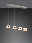 Trio Dios LED piekarama lampa 4-pc brushed steel brushed steel 331410407 4017807657647