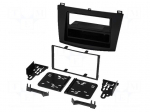 Radio mounting frame | Mazda | 2 DIN | black