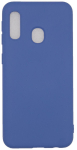 Back panel cover Evelatus Samsung Galaxy A20E Nano Silicone Case Soft Touch TPU Dark Blue