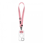OBAL:ME NeckTag Ribbon Rope for Mobile Phone / pink
