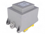 Transformer: encapsulated | 160VA | 230VAC | 24V | 6.67A | Mounting: DIN