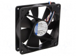 Fan: DC | axial | 119x119x25mm | 168m3/h | 43dBA | ball bearing | 2900rpm