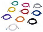 Patch cord | S/FTP | Cat 6a | RJ45 plug,both sides | stranded | Cu | 2m