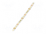 LED tape | white warm | LED/m: 160 | 8mm | IP20 | 10.8W/m | CRImin: 90