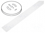 Heat shrink sleeve | 3: 1 | 40mm | L: 30m | transparent | Package: reel