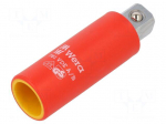 Adapter | socket spanner | 3/8" | 1/4" | insulated | 56mm