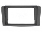 Radio frame | Mercedes | black | 9"