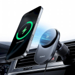 Baseus PrimeTrip VC2 Pro Cooling Magnetic Clamp Car Mount Wireless Charger 25W / Cosmic Black