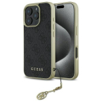 Guess GUHCP16LGF4GGR Hardcase 4G Charms Collection for iPhone 16 Pro 6.3" / black
