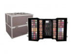 2K Super Model Beauty Train Case Platinum Makeup Palette 122,6 g