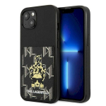 Karl Lagerfeld KLHCP13MCANCNK Karlimals Cardslot Hardcase for iPhone 13/14/15 6,1" / black