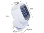 GoodBuy AirCooler Mini 2-in-1 pārnēsājamais iztvaiko&scaron;anas gaisa dzesētājs un mitrinātājs