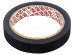 Tape: electrical insulating | W: 19mm | L: 15m | Thk: 0.2mm | max.150&deg;C