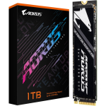 GIGABYTE AORUS Gen4 7300 1 TB, SSD black, PCIe 4.0 x4, NVMe 1.4, M.2 2280, without heatsink