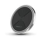 Terratec ChargeAIR dot! Smartphone Black, Silver DC Wireless charging Fast charging Indoor